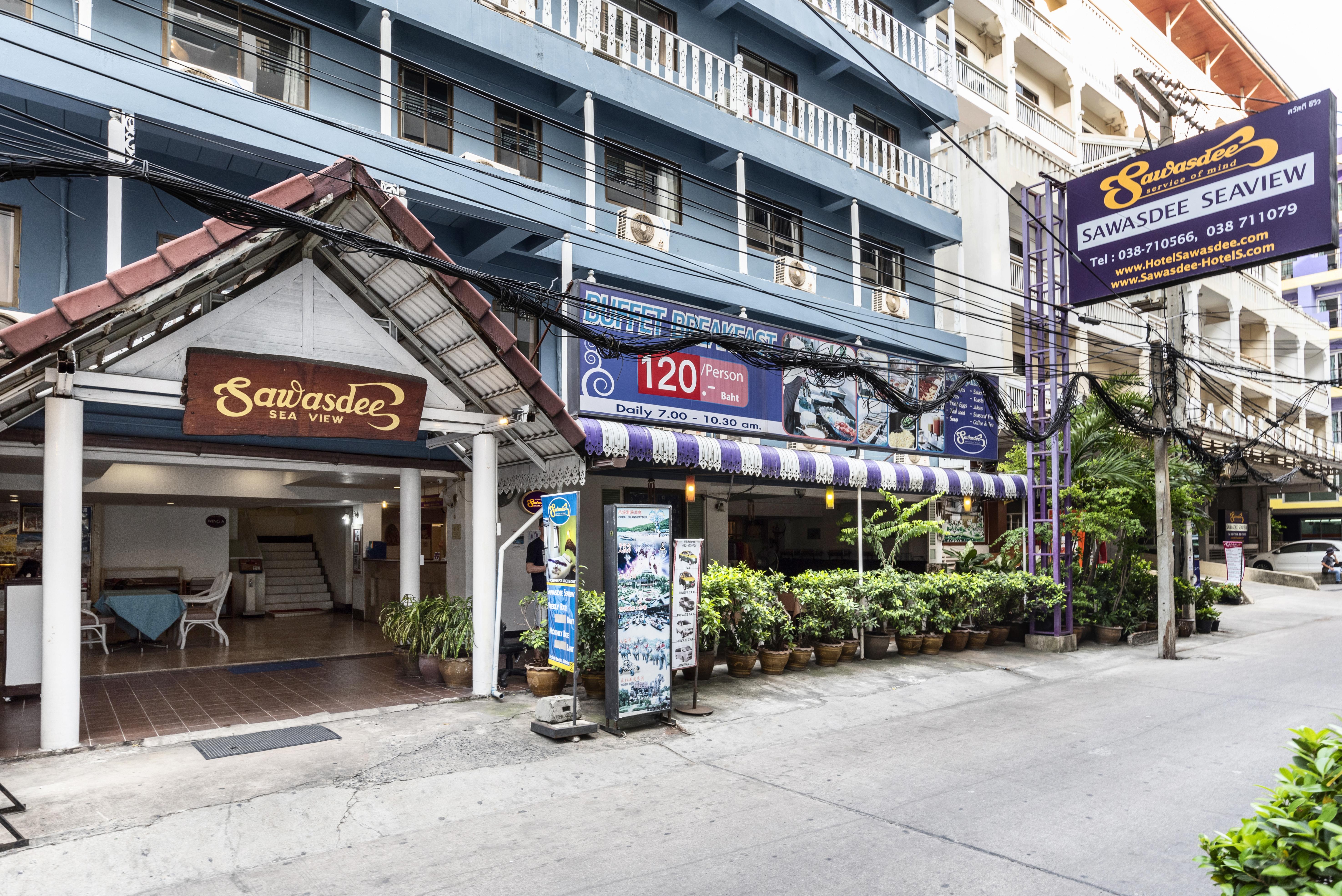 芭達亞 Sawasdee Sea View酒店 外观 照片