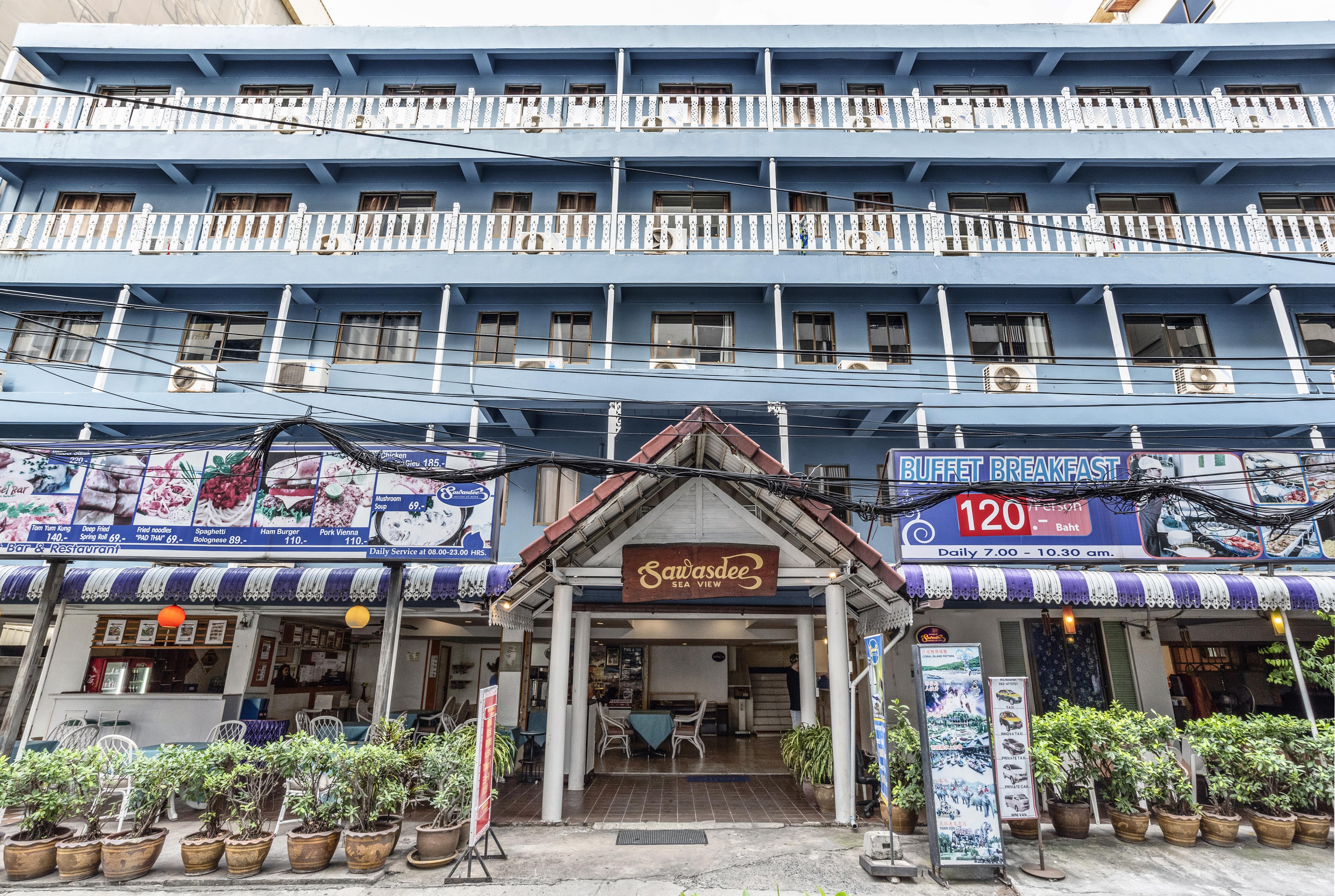 芭達亞 Sawasdee Sea View酒店 外观 照片